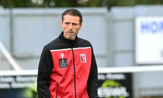 Ex-Inverurie Locos manager Richard Hastings is ready for a fresh challenge. Image: Paul Glendell/DC Thomson