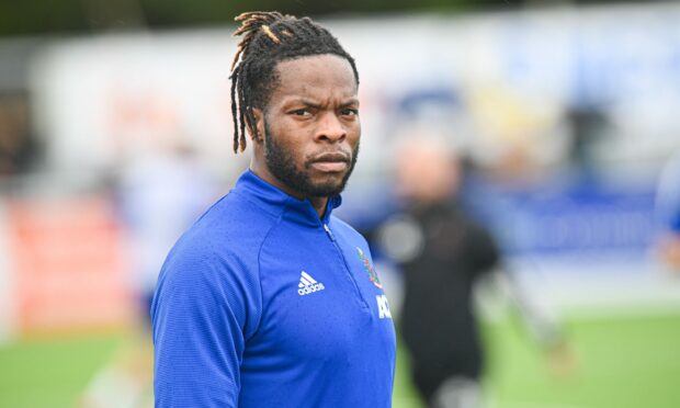 Cove Rangers forward Ola Adeyemo.