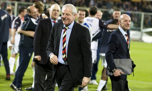 Walter Smith can afford to smile after steering Rangers to their first European final since 1972 in 2008.