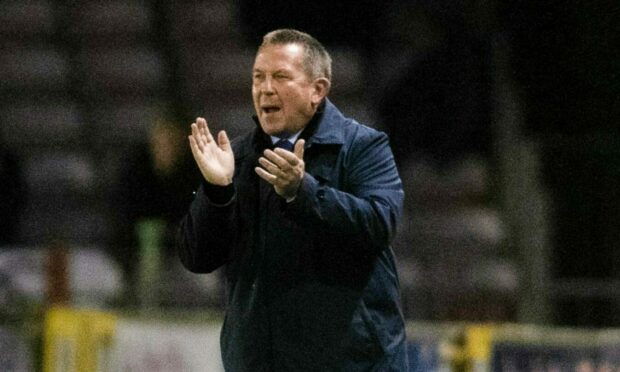 Caley Thistle head coach Billy Dodds.