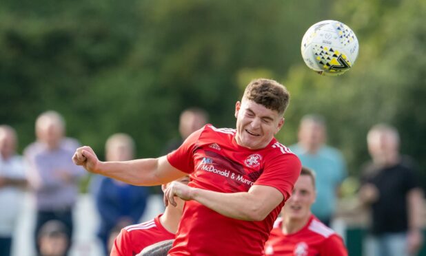 Lossiemouth defender Fergus Edwards wants to put things right after being beaten 6-0 by Deveronvale