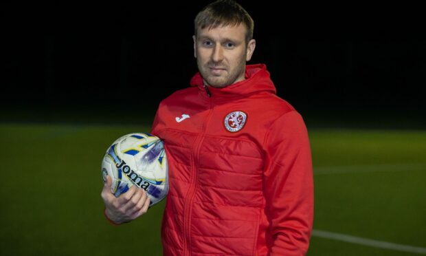 Joe Malin has started in a new role with Brora Rangers alongside playing.
