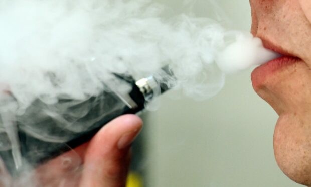 Highland Council has been cracking down on vapes. Photo: Nick Ansell/PA Wire.