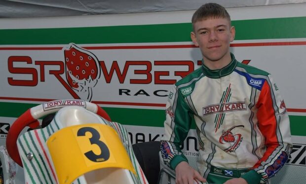 Leon Henderson will run as number three driver in the UK. Photo by Chris Walker @ Kartpix.