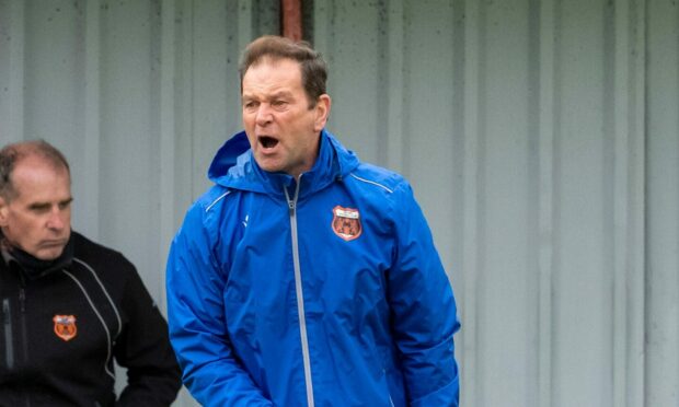 Rothes manager Ross Jack. Image: Jasperimage