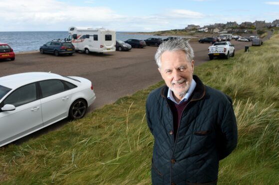 New civic leader John Cowe wants to fly the flag for Moray.