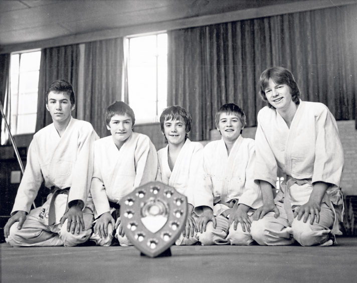 These proud pupils helped Northfield Academy’s judo team claim the Aberdeen Academies Shield for the first time