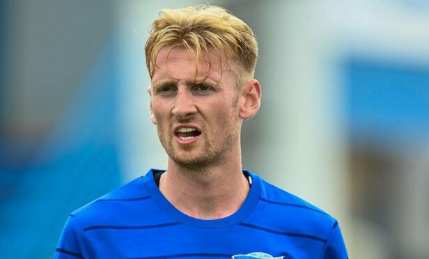 Peterhead striker Russell McLean