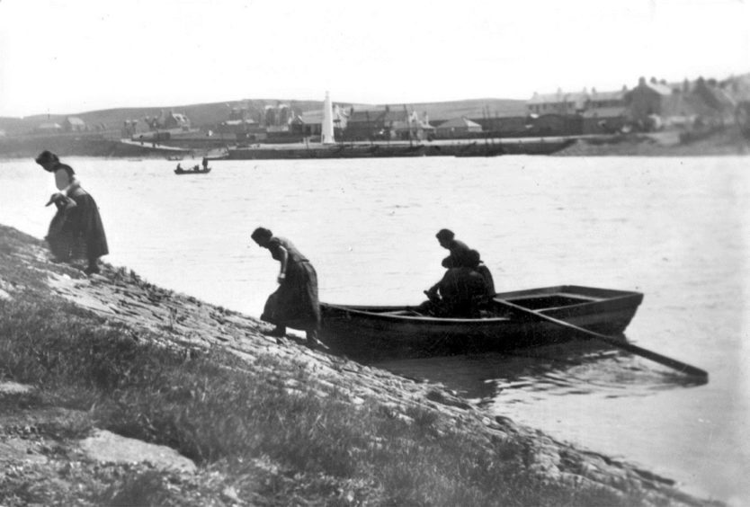 1900s:  The Torry Ferry, pictured here in an early photograph, connected the community with old Footdee