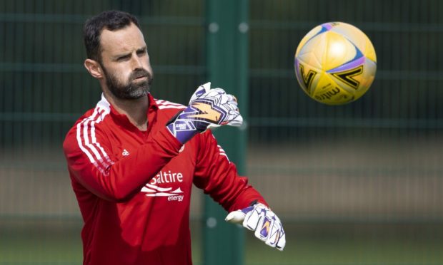 Joe Lewis during training