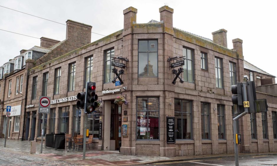 Emergency services rushed to an incident outside the Cross Keys on Chapel Street last night. Image: David Webb.