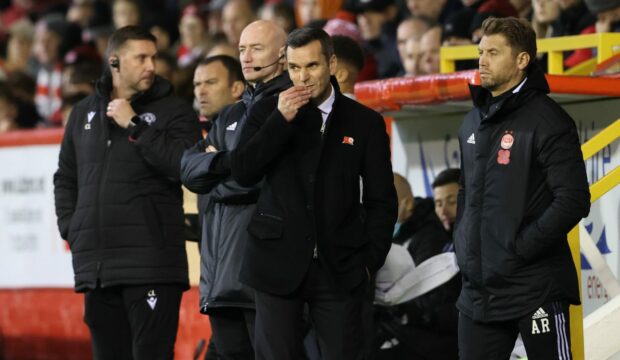 Aberdeen manager Stephen Glass.