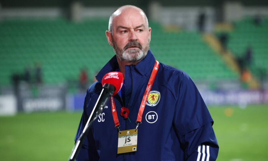 Scotland manager Steve Clarke