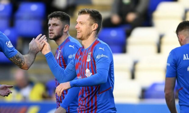 Caley Thistle striker Billy Mckay