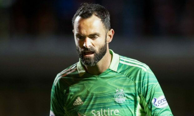 Aberdeen goalkeeper Joe Lewis