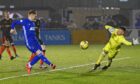 Fraser Fyvie turns in the opener for Cove Rangers