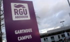Robert Gordon University (RGU) Campus on Garthdee Road, Aberdeen.