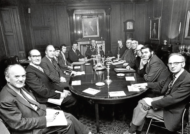 1973: Aberdeen Art Gallery Committee held their first meeting of 1973 in Provost Skene’s House.
