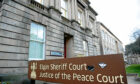 Sean Garland will stand trial at Elgin Sheriff Court. Image: DC Thomson