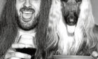 1986: Barra, Ronnie Vannini's six-year-old Afghan hound won first prize for the best hound in the show.