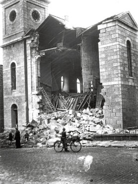 More than 100 people were killed in the Aberdeen Blitz on April 21 1943.