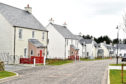 Some of the houses already built in Chapelton of Elsick