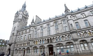 Aberdeen Sheriff Court, Union Street, Aberdeen.