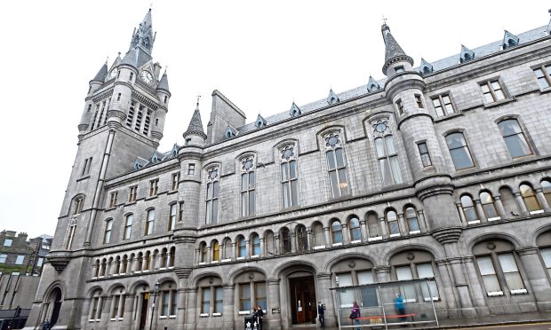 Aberdeen Sheriff Court. Image: DC Thomson