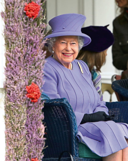 The Queen at the Braemar gathering in 2016.