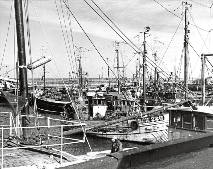 1975: Buckie was one of the busiest ports on the Moray Firth coast