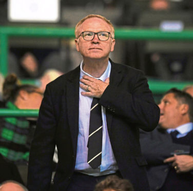 Scotland manager Alex McLeish.