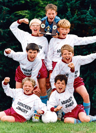 1991: Bucksburn Primary School won the  five-a-side competition at Westburn Park as part of the People’s Hospital Fun Day