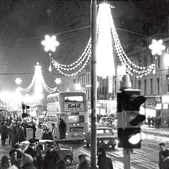1967: Disappointment reigned following the cancellation of the parade involving 22 floats which was to have marked the switch-on of Aberdeen’s Christmas lights