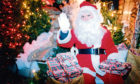 1992: Santa Claus was getting set to greet children at Findlay Clark’s garden centre