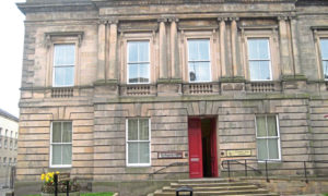 A photograph of Elgin Sheriff Court