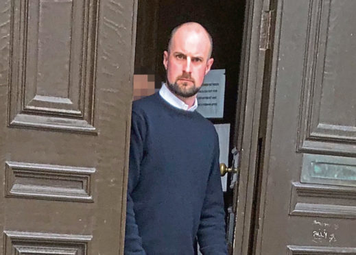 David Barrie appeared at Aberdeen Sheriff Court