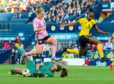 My friend and Scotland Kim Little team mate in action for the national team against Jamaica