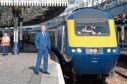 ScotRail Alliance MD Alex Hynes at Aberdeen train station