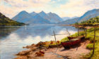 Loch Duich and the Five Sisters by Joseph Farquharson