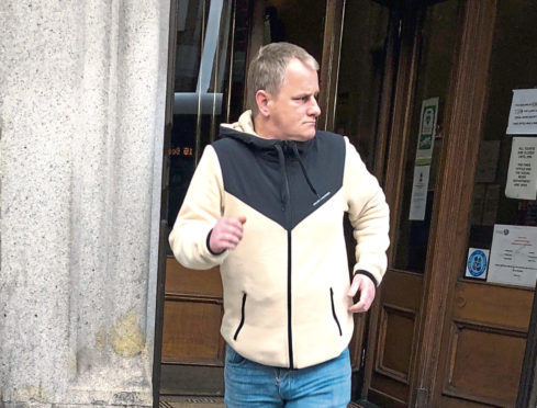 Kevin Wilson admitted stealing six jackets fom an Aberdeen Next store