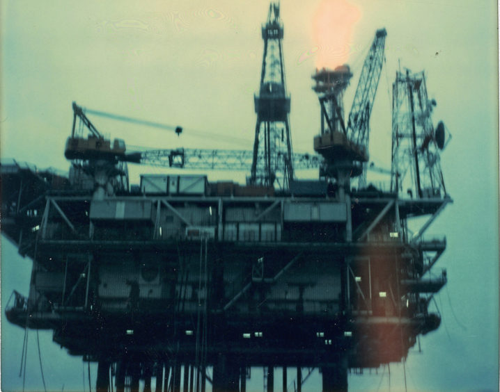 Oil Platform ‘Forties Alpha’, 1976