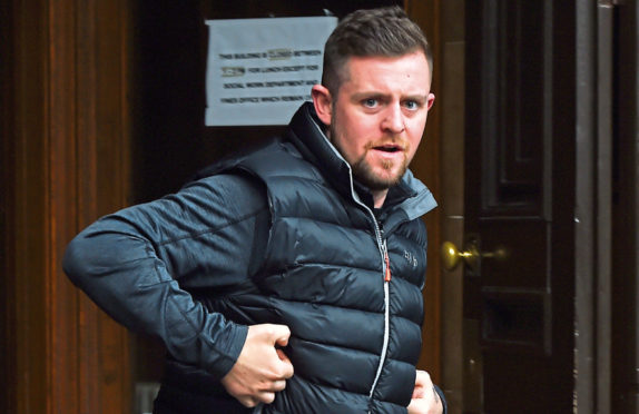 Scott Banks has been banned from driving for nearly two years and ordered to carry out unpaid work