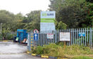 The Dyce recycling centre