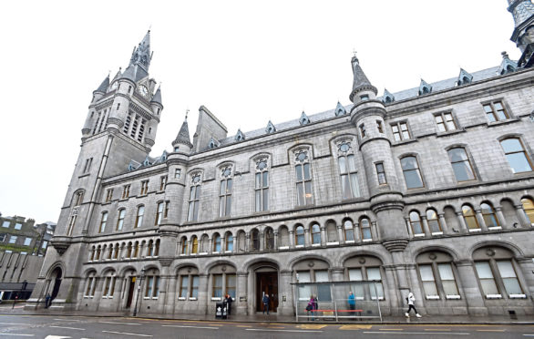 Aberdeen Sheriff Court.