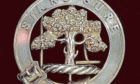 Clan badge buckle, about 1880
