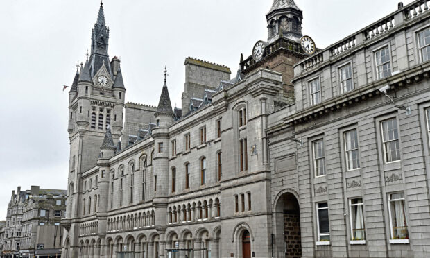 Kaine Jones appeared from custody at Aberdeen Sheriff Court. Image: DC Thomson