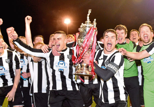 Fraserburgh lifted the Evening Express Aberdeenshire Cup last term