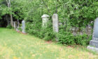 The Dyce West churchyard