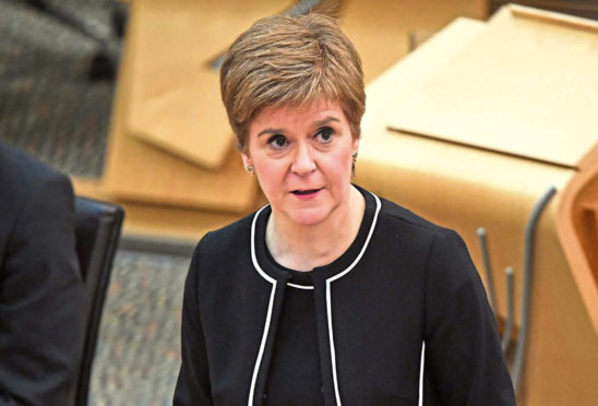 First Minister Nicola Sturgeon