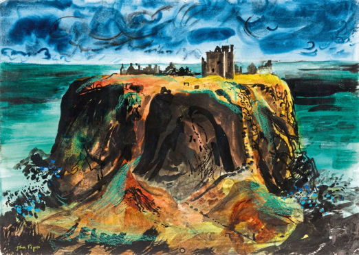 Dunnottar Castle by John Piper